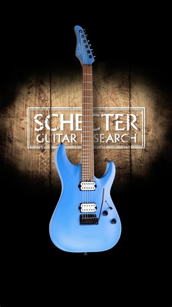 25K views · 224 reactions | The new @aaronintervals AM-6 in Royal Sapphire is here!  Roasted Hard Maple Neck with 2 Carbon Fiber Reinforcement Rods ▫️ 24 X-Jumbo Stainless Steel frets on a Roasted Maple Fretboard  Gotoh 510 Tremolo Bridge ▫️ Schecter USA Aaron Marshall Solstice & Equinox Pickups For more information & full specs, please visit www.schecterguitars.com | Schecter Guitars | Facebook