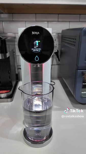 The Ninja HydraSense is an intelligent countertop water filtration system by SharkNinja designed to reduce over 80 contaminants—including PFAS (