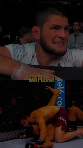 Khabib coaching Islam #khabibnurmagomedov #islamnurmagemedov #mmafight #fyp