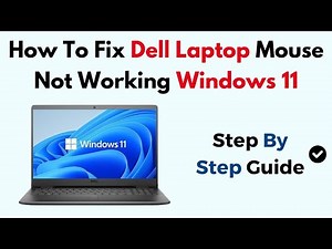 How To Fix Dell Laptop Mouse Not Working Windows 11