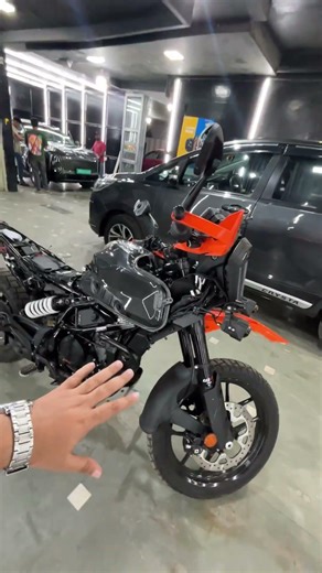 KTM Adventure 390 Modification Started #KTM390Adventure #AdventureBike #BikeModification