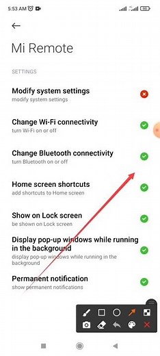 How to fix Mi Remote App Home screen shortcut setting on Android Phone