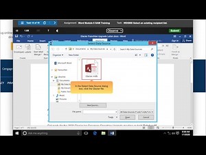 OADM 1246 - Cengage MindTap Word Module 6 SAM Training | Mar 12, 2021
