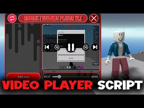 Youtube Video Player GUI - ROBLOX EXPLOITING