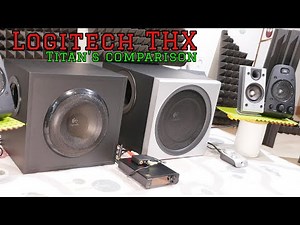 Logitech z-2300 vs z623 speakers sound test