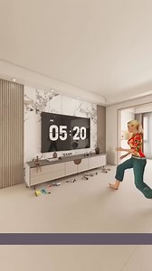 Ultimate DIY TV Setup DIY Floating TV Cabinet For A Modern Living Room #shorts #design #bedroomdesign #homedesign #housedesign #bedroom | Home Design