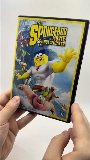 The Spongebob Movie Sponge Out Of Water DVD #spongebob #spongebobsquarepants #nickelodeon #unboxing