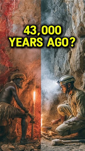 43,000 YEARS AGO AFRICANS WERE MINING THIS 😱#shorts