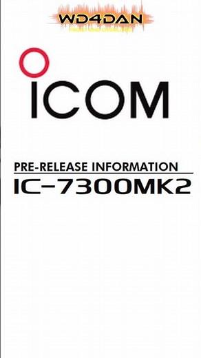 ICOM Unveils the IC-7300MK2