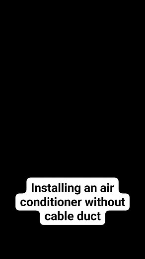 675K views · 2.8K reactions | Installing an air conditioner without cable duct.. | Kondicikner siberia | Facebook