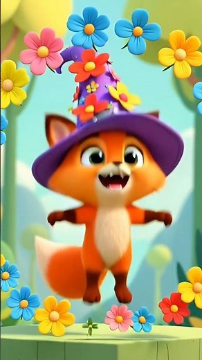 Fixo the Fox and the Magic Hat 🦊🎩 | Funny Cartoon Animal Story