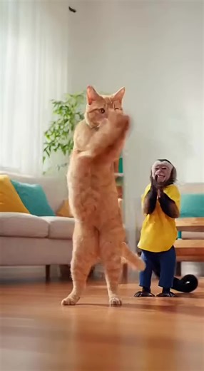 Clapping Monkey and Dancing Cat: A Funny Showcase