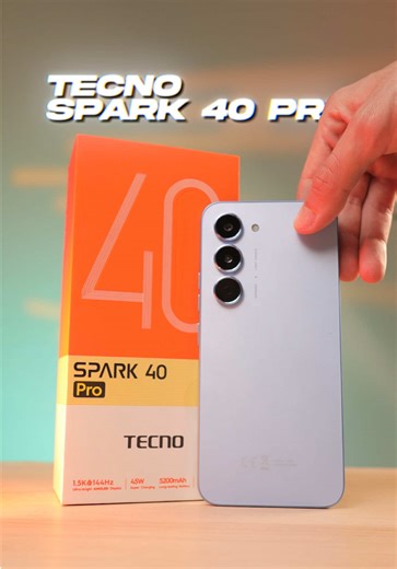 Tecno Spark 40 Pro: أفضل موبايل تحت 11500 جنيه