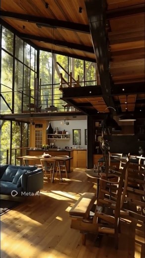 Bringing the outdoors in 🏞️🏠#NatureLoverHome #ModernHouse #HomeDesign #GreenLiving #HouseTour #my