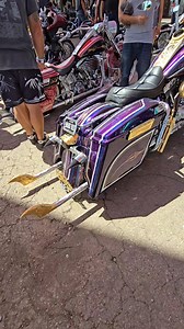 More amazing builds at the Rats Hole bike show #sturgis #crazyals #BuffaloChip | Crazy Al's Bikerhelmets