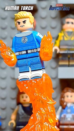 LEGO Human Torch: Quality Control Fantastic Four First Steps 🔥🌌