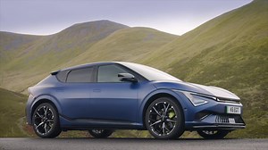 Kia EV6 GT Design Preview in Yacht Matt Blue