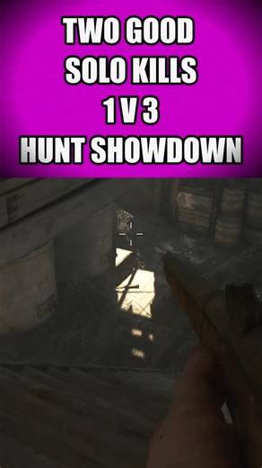 The hunter goes boom! | #HuntShowdown #Crytek #HuntShowdown1896 #Solovstrio #HuntShowdownclips #Game