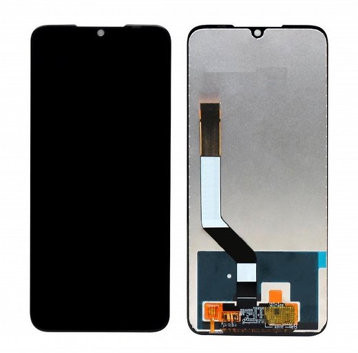 LCD with Touch Screen for Xiaomi Redmi Note 7 Pro - Black (display glass combo folder)