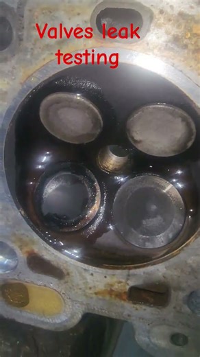 Volvo s40 valves leak test part 2 #automobile #mechanic #autofixing