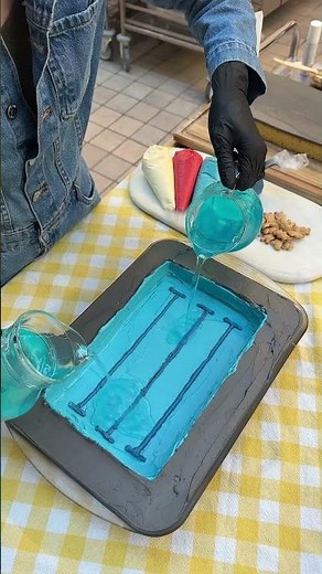 Jello Swimming Pool Cake_ No Lifeguard Needed for This Pool 🏊‍♂️🍰