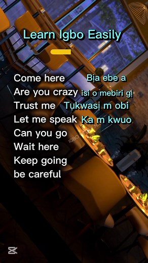 Daily Igbo phrases... Quiz time 😁 | Learn Igbo