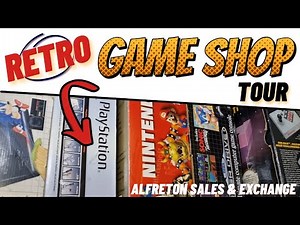 Lets Explore this AMAZING Retro Gaming Shop in Alfreton UK! Hidden Gems GALORE! - Game Shop Tour
