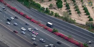 Watch Carjacked Amazon Truck Lead Police on Wild High-Speed Chase, Crash Into People