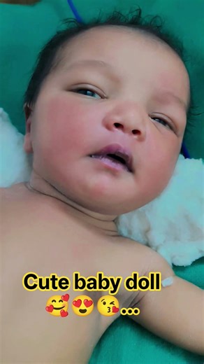 very cute baby doll 🥰😍❤️...#nursing #youtubeshorts #cutebaby #baby