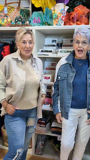 27K views · 128 reactions | Have you seen these two new jackets online? Evie and Denim Edge jacket. Nice and cosy for winter ❄️❄️❄️ | Think Pinq fashion and accessories | Facebook