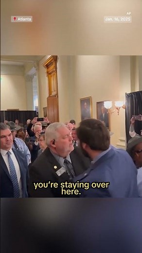 Georgia State Sen. Colton Moore was arrested for trying to enter the House chamber after a ban