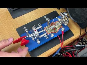 Vibroplex Blue Racer Standard Bug Key