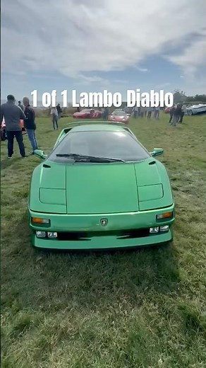 Ultra-Rare Lamborghini Diablo SE30