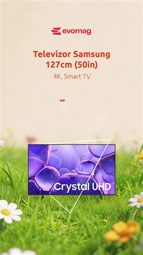 🐰 Intră pe evomag.ro și vezi ce oferte noi de Paște te așteaptă! Nu rata ultimele zile de reduceri de Paște! 🐣 Intră pe evomag.ro și descoperă noile oferte adăugate. ✔️ Ai prețuri speciale ✔️ Produse stoc magazin ✔️ Plată în rate #evomag #Easter #Sales #Mobix #SmartTV #Samsung #4K