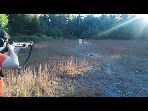 Federal Flite Control 12 gauge 00 buckshot pattern test - 5 to 30 yards