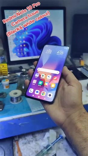 Redmi Note 10 Pro Camera Issue: Black & White Colour Problem