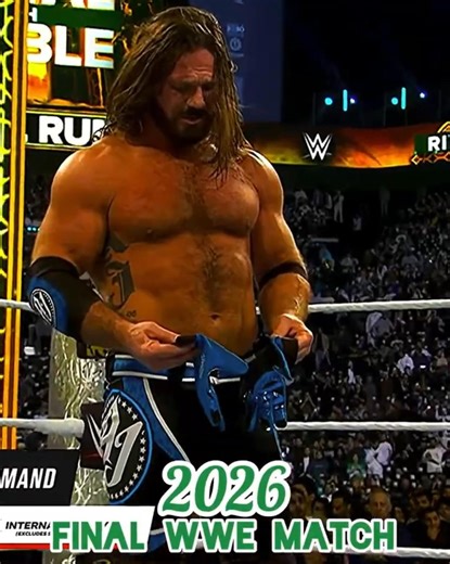 AJ Styles in WWE: Then 2016, (First Match), Now 2026 (Final Match)