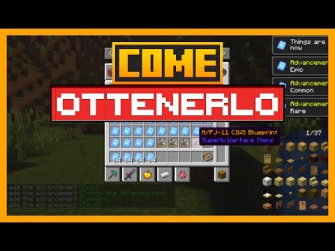 COME OTTENERE i progetti in MINECRAFT con SUPERB WARFARE