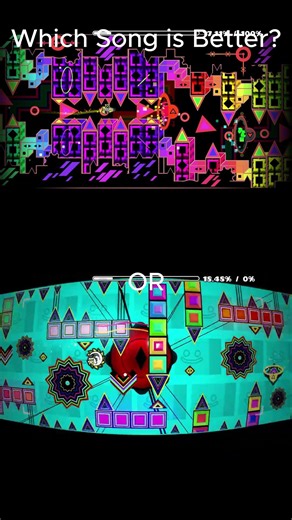 Which is Better? #geometrydash #geometrydashsongs #gd