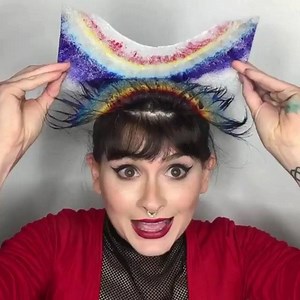 @caitlinfordhair thanks for including #PRAVANA in your BANG'n rainbow formula! 🎶🌈🤘 | Pravana