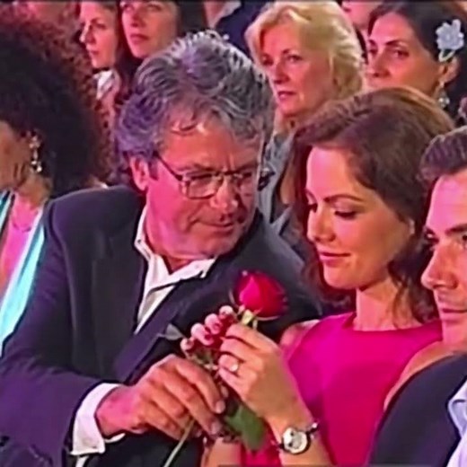 Alain Delon's Rose Rivalry with Muti #alaindelon #OrnellaMuti #delon