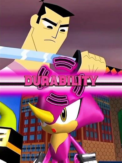 Espio The Chameleon vs Samurai Jack