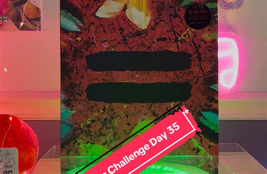 Music Challenge Day 35. We’re sticking with Ed Sheeran and spinning = (Equals) today. This album feels deeply personal, balancing big pop moments with some of Ed’s most vulnerable songwriting. We’re listening to “The Joker and the Queen,” a stripped back, slow burn love song that leans into quiet devotion and emotional honesty. On vinyl, it really shines alongside tracks like “First Times,” the soaring “Overpass Graffiti,” the heartfelt tribute “Visiting Hours,” and the reflective closer “Be Rig