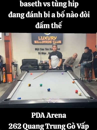 #pda #vmetal #billiards #pdabilliards #pdaarena baseth mocaibat vs tùng hip race 23 | thợ phi chấp hẳn hạng A VN 10 race