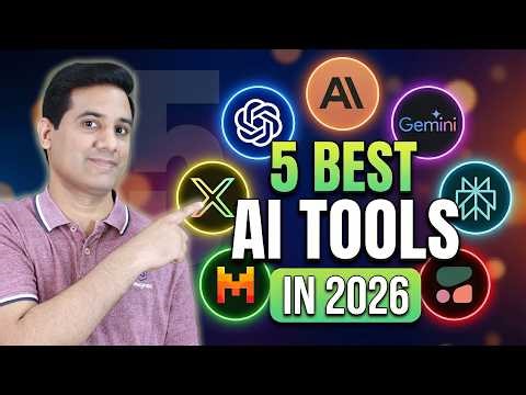 Top 5 AI Tools in 2026 (Ranked) | Best Alternatives to ChatGPT
