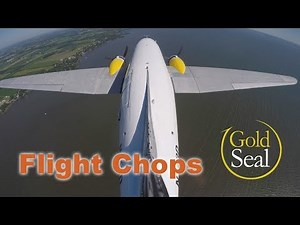 Flight Chops Masters the DC-3. Takeoff and Landing!