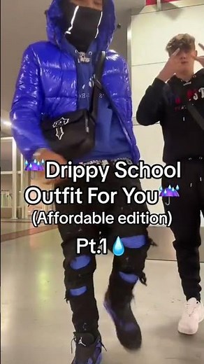 Drippy school outfits for you 💙☔️🤩