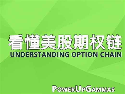 如何看懂美股期权链 (Option Chain)，如何不过度解读它？
