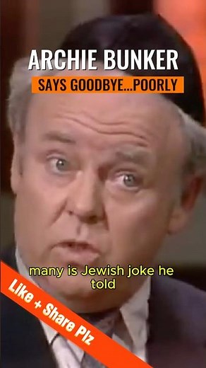 Archie Bunker's Awkward Goodbye Has Hilarious Twist #allinthefamily #70stv #shortsyt