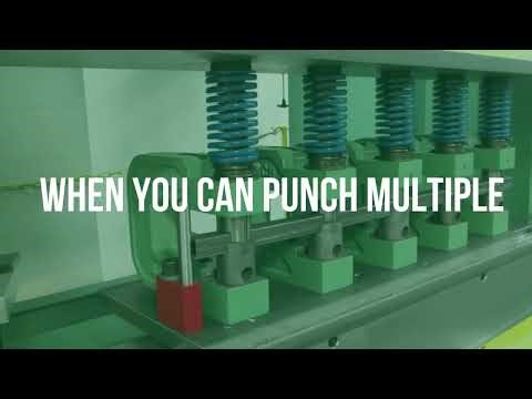 Boost Productivity: Punch Multiple Holes at Once with UniPunch Units